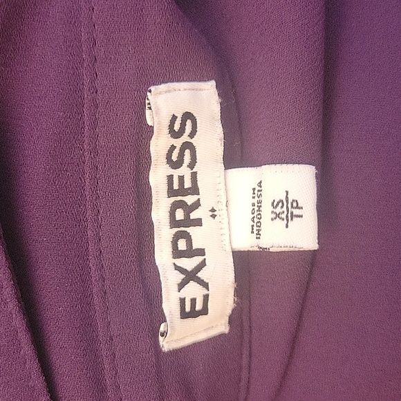 Express Button Down Blouse size XS - Picture 4 of 5